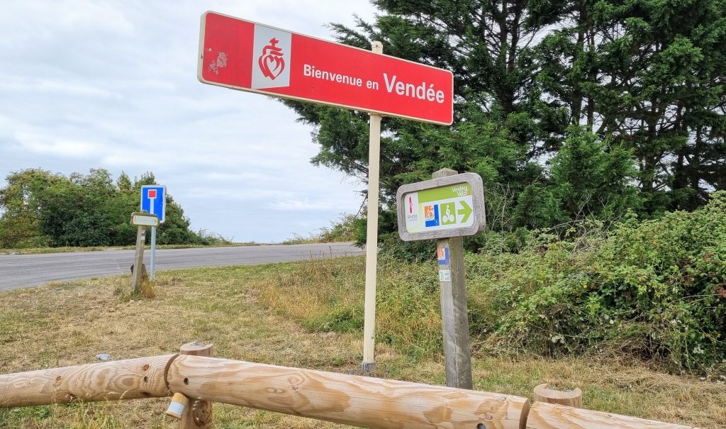 Signalisation Vélodyssée et Vendée à vélo