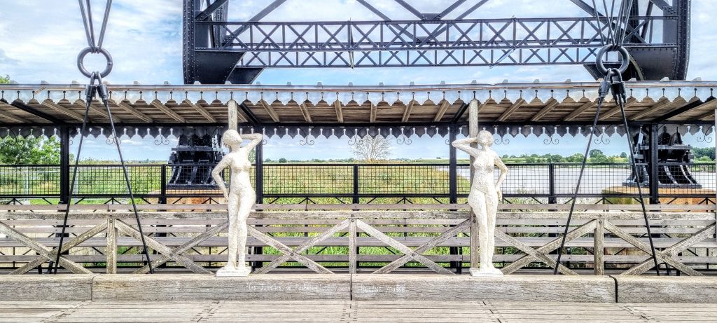 Jumelles de Rochefort sur le Pont Transbordeur