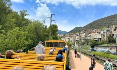Extérieur du Train Jaune des Pyrénées