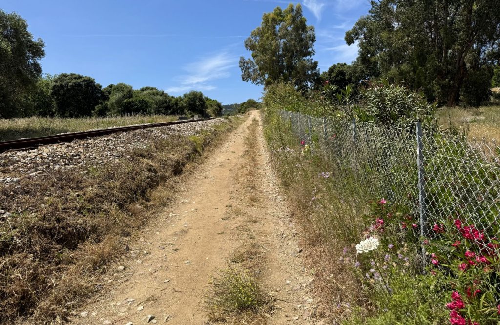 Chemin de Bodri à la plage