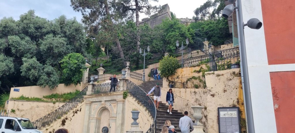 L'escalier Romieu à Bastia
