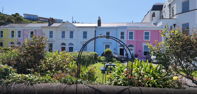 Maisons colorées à Bray