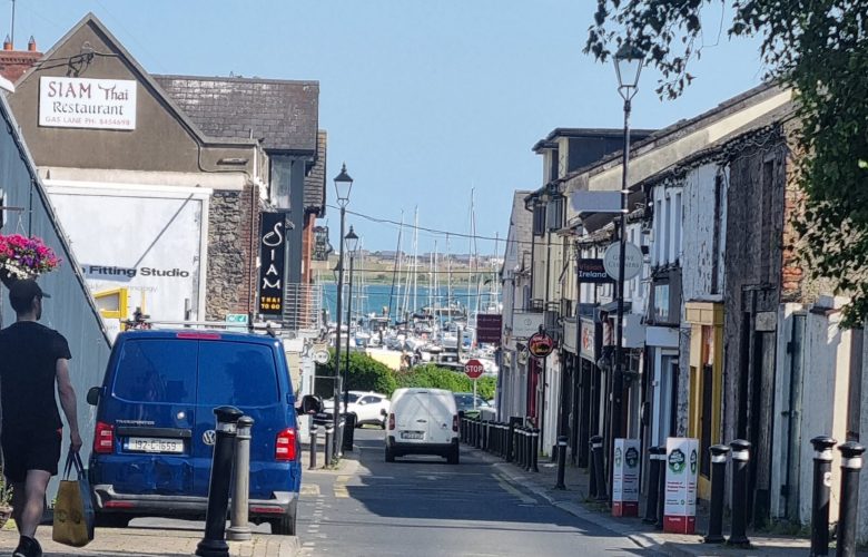 Rues et plage de Malahide